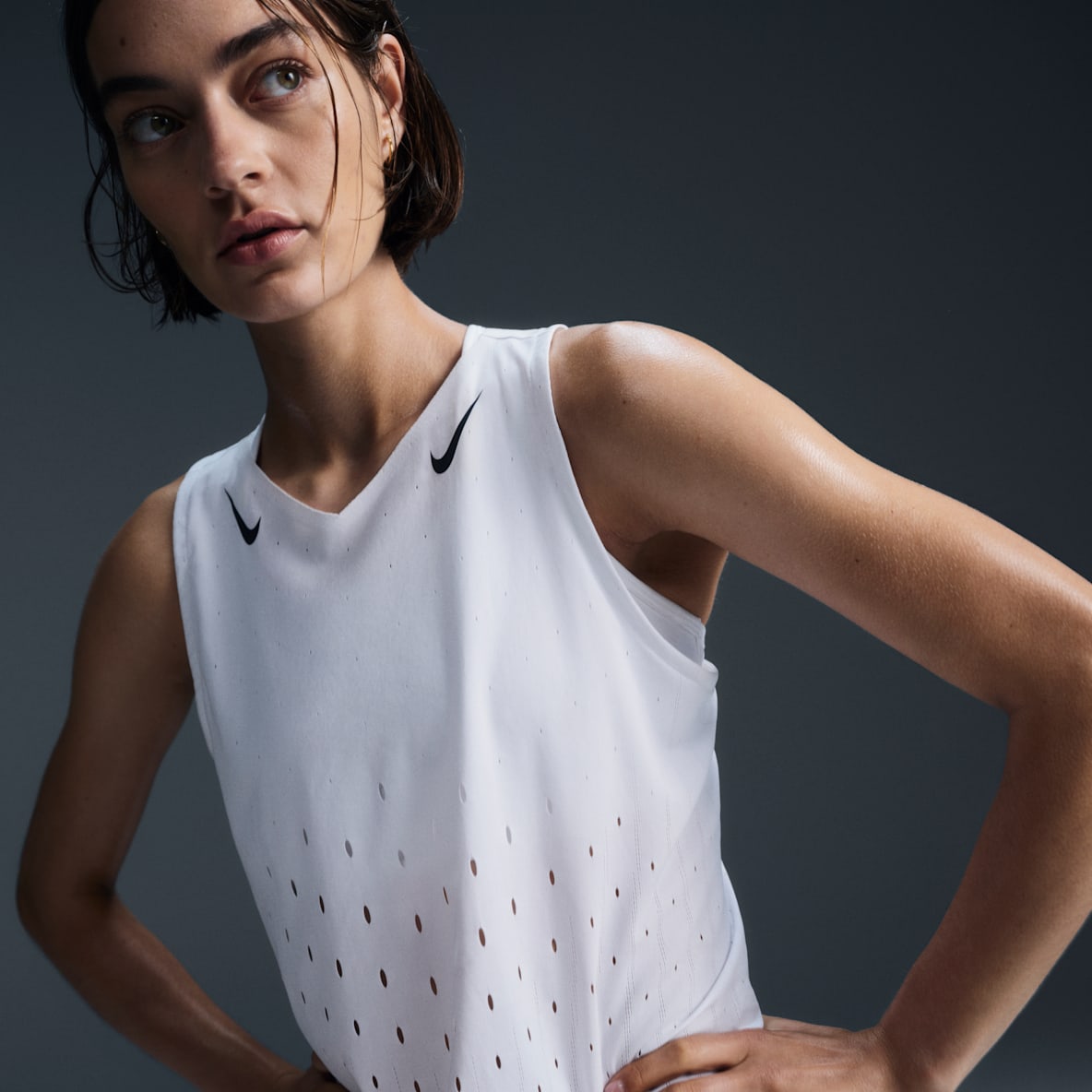 NIKE ランニング シングレット　RACE DAY NIKE ランニング シングレット RACE DAY ナイキ（NIKE）（メンズ